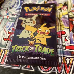 Pokemon “Trick or Trade” Mint Sealed Booster Pack - Image 1