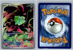 Bulbasaur 133/132 Illustration Rare Mega Evolution Pokemon Card Near Mint - Image 3