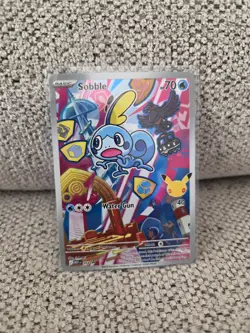 Pokemon Sobble #054 First Partner Series Vol. 2 30th Anniversary Holo Promo NM - Image 1