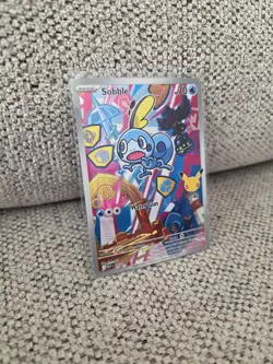 Pokemon Sobble #054 First Partner Series Vol. 2 30th Anniversary Holo Promo NM - Image 2
