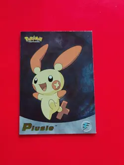 Topps Pokemon Advanced Plusle #63 Foil Trading Card English 2006 Electric - Image 1