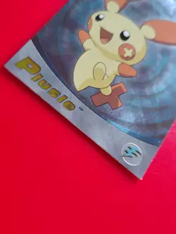 Topps Pokemon Advanced Plusle #63 Foil Trading Card English 2006 Electric - Image 3