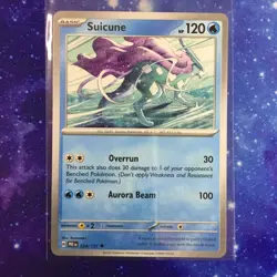 Suicune 024/131 Non Holo - Prismatic Evolutions Pokemon Card - NM - Image 1