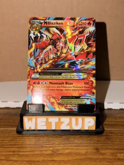 2015 XY M Blaziken EX Black Star Promo #XY86 NM Pokemon NEAR MINT - Image 1