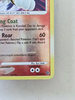 Entei 4/132 Diamond & Pearl Secret Wonders REVERSE Holo 2007 Pokemon - Image 3