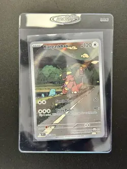 Pokemon TCG Kangaskhan 204/182 Destined Rivals Illustration Rare Holo NM - Image 1