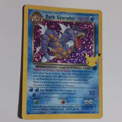 Dark Gyarados 8/82 Team Rocket Prerelease Holo Promo Pokemon Card WotC 2000 - Image 1