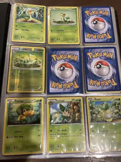 Pokemon Black & White Incomplete Set Inside Portfolio Reverse Holos, Cards - Image 2