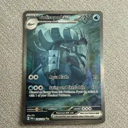 Pokemon TCG Golisopod EX Paradox Rift Holo Card 246/182 Illustration Rare - Image 1