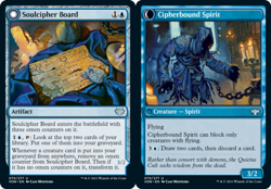 x4 Soulcipher Board // Cipherbound Spirit - Innistrad: Crimson Vow - NM - MTG - Image 1
