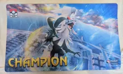 Official Pokemon TCG League Cup Champions Playmat Silvally Free Hard Tube - Image 1