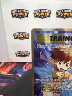 Pokemon TCG Misty's Determination 108/108 Ultra Rare Evolution LP English - Image 2