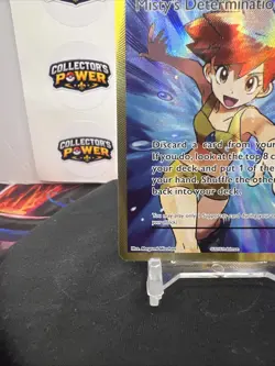 Pokemon TCG Misty's Determination 108/108 Ultra Rare Evolution LP English - Image 3