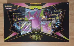 Pokemon TCG Shining Fates Shiny Crobat VMAX Premium Collection Box - Image 1
