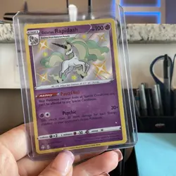 Pokemon TCG Galarian Rapidash Shining Fates SV048/SV122 Holo Shiny Holo Rare - Image 1