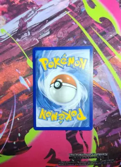 Fart Swirl 🌀 Rayquaza SWSH029 Cosmos Holo heAvilY Bleed Error Rare Pokemon TCG - Image 5
