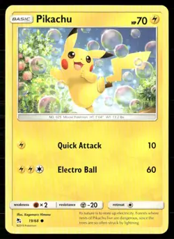 Pikachu [HIF - 19/68] Hidden Fates - NM - Image 2
