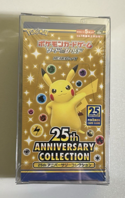 Japanese Pokemon TCG 25th Anniversary Collection s8a Booster Box Sealed - Image 1