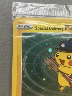 Special Delivery Pikachu SWSH074 Holo Promo English SEALED - Image 2