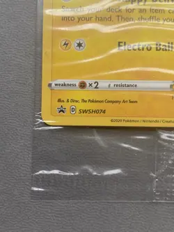 Special Delivery Pikachu SWSH074 Holo Promo English SEALED - Image 5