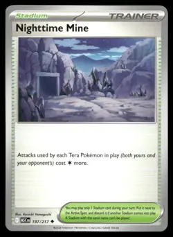 4x Nighttime Mine PLAYSET 197/217 Ascended Heroes Stadium Pokemon TCG NM - Image 3