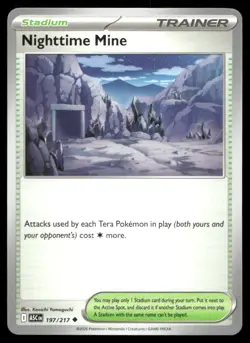 4x Nighttime Mine PLAYSET 197/217 Ascended Heroes Stadium Pokemon TCG NM - Image 5