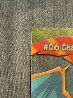 Pokemon TCG Charizard #06 Topps Clear Series PC3 Nintendo Rare TV Animation - Image 5
