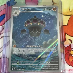 Claydol 092/086 Illustration Rare Holo - Paldea Evolved 2023 English - Image 1