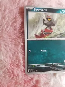 Pokemon Pawniard SVP111 Battle Academy 2024 Darkrai Deck Black Star Promo - Image 2