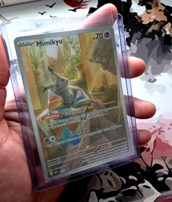 Pokemon TCG Mimikyu Paldean Fates ETB Black Star Promo SVP075 *SEALED* - Image 1