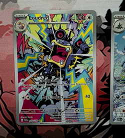 Pokemon Tcg Paradox Rift Illustration Rare Lot - Garbodor & Loudred - NM/M - Image 2