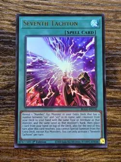 Seventh Tachyon BLGG-EN126 Ultra Rare Yugioh Battles Of Legend Glorious Gallery - Image 1