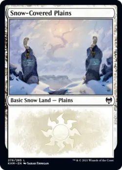 x4 Snow-Covered Plains (276) - Kaldheim - NM - MTG - Image 1