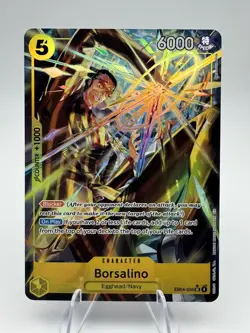 Borsalino Alt Art EB04-058 SR Adventure On Kami’s Island One Piece OP15 English - Image 1