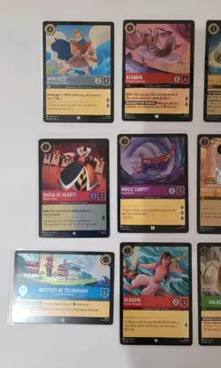 Disney Lorcana Fabled Lot Of 12 Foil - Image 4