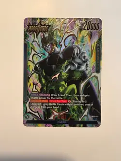 Cell FB10-097 Alt Art Leader Cross Force Dragon Ball Fusion World W/ Cell SR* - Image 1