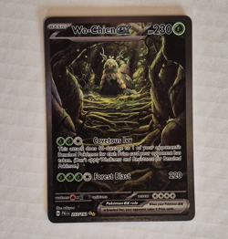 Pokemon TCG Wo-Chien ex 257/193 SV02 Paldea Evolved SIR Full Art Holo - Image 1