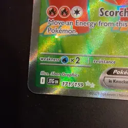 Pokemon TCG Volcanion ex 171/159 Journey Together Full Art - Image 5