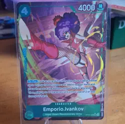 Bandai One Piece Card Game Emporio.Ivankov OP16-026 Alt Art Special Holo ENG. - Image 1
