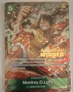 Monkey.D.Luffy (OP16 Release Event Winner) - One Piece Promotion Cards (OP-PR) - Image 1