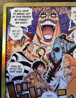 Don!! Card (Gold Alternate Art) Impel Down OP16 The Time Of Battle One Piece CCG - Image 2