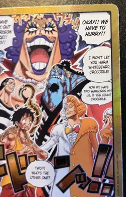 Don!! Card (Gold Alternate Art) Impel Down OP16 The Time Of Battle One Piece CCG - Image 3