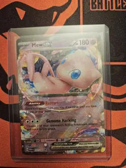 Mew EX NM 151/165 Scarlet & Violet 151 Pokemon Card - Image 1