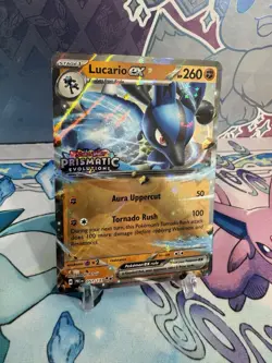 Lucario ex (Prismatic Evolutions Stamp) 051/131 Miscellaneous Cards &... - Image 2