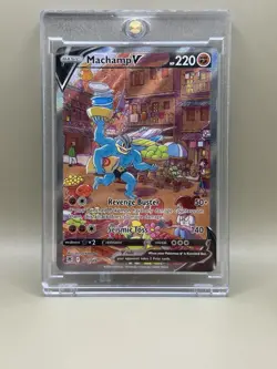 Pokemon Machamp v Alt Full Art Holo Card #172/189 Swsh10 Astral Radiance - Image 1
