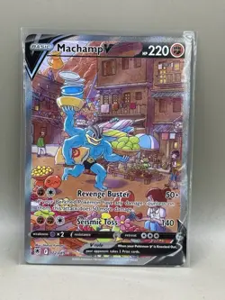 Pokemon Machamp v Alt Full Art Holo Card #172/189 Swsh10 Astral Radiance - Image 2