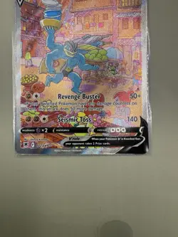 Pokemon Machamp v Alt Full Art Holo Card #172/189 Swsh10 Astral Radiance - Image 4