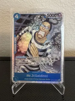 ONE PIECE CCG The Time Of Battle MR. 3 (GALDINO) SR Card OP16-056 SR - Image 1