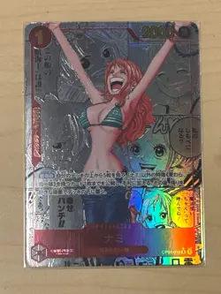 Nami OP01-016 Manga Alt Art ONE PIECE Card The Best Japanese Comic Parallel - Image 3