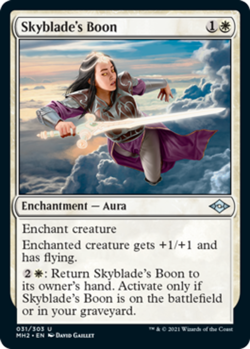 x4 Skyblade's Boon - Modern Horizons 2 - NM - MTG - Image 1